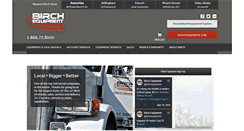 Desktop Screenshot of birchequipment.com