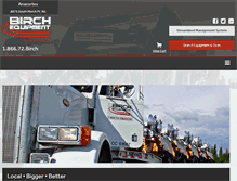 Tablet Screenshot of birchequipment.com